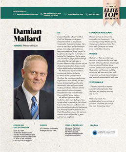 Elite Top Attorneys: Damian Mallard